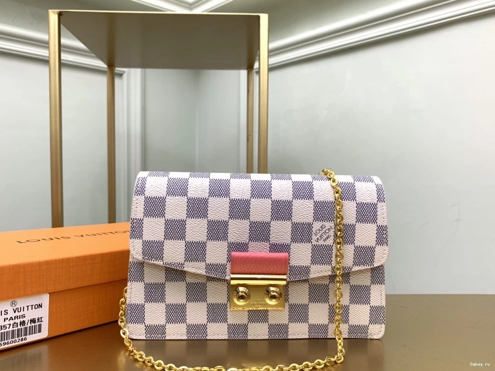 CHAIN CROISETTE VUITTON WALLET LOUIS 0708